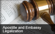 Apostille and Embassy 